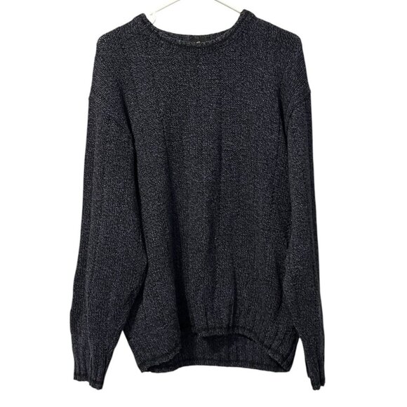 Eddie Bauer Long Sleeve Crewneck Sweater Men Size Medium Grandpacore Preppy City - Picture 1 of 16